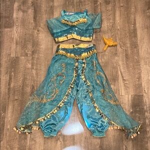 Jasmine costume Disney Halloween 5-6yo dress-up princess